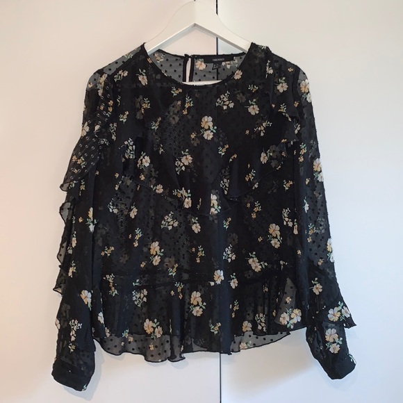 Forever 21 Tops - Long sleeve Blouse